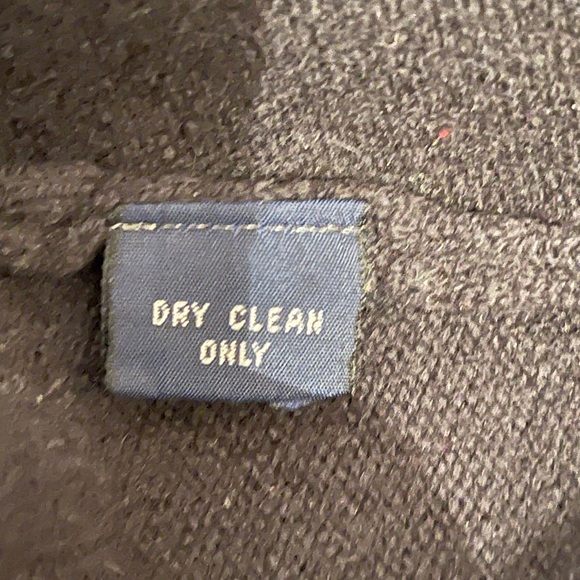 Vntg.Polo Ralph Lauren Blue Label Lambs Wool Collar  Sweater Large Hunter Green - Picture 6 of 6